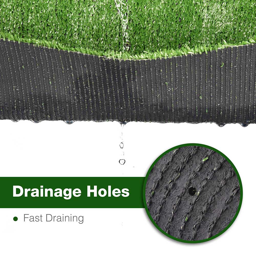 DIY 65x10ft Artificial Lawn Grass Turf Outdoor Dogs (2x)65x5ft