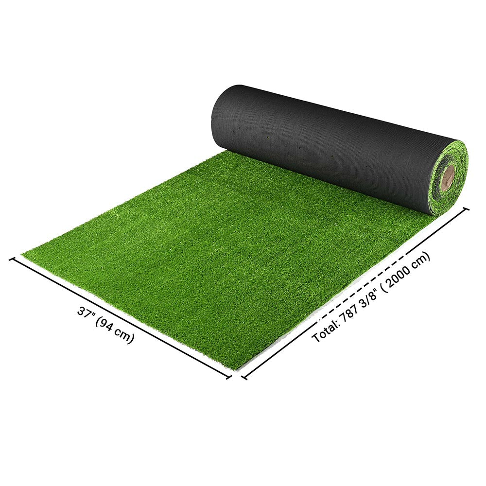 DIY 65x12ft Artificial Grass Turf Backyard Pet Friendly (4x)65x3ft