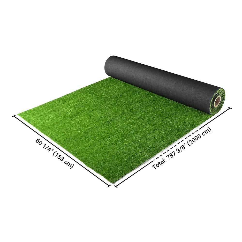 DIY 65x10ft Artificial Lawn Grass Turf Outdoor Dogs (2x)65x5ft