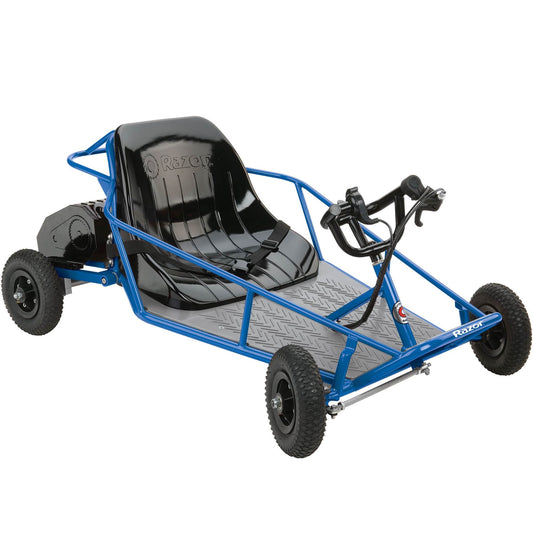 Razor Vintage Single Rider Electric Kart Dune Buggy for Ages 8 and Up, Blue