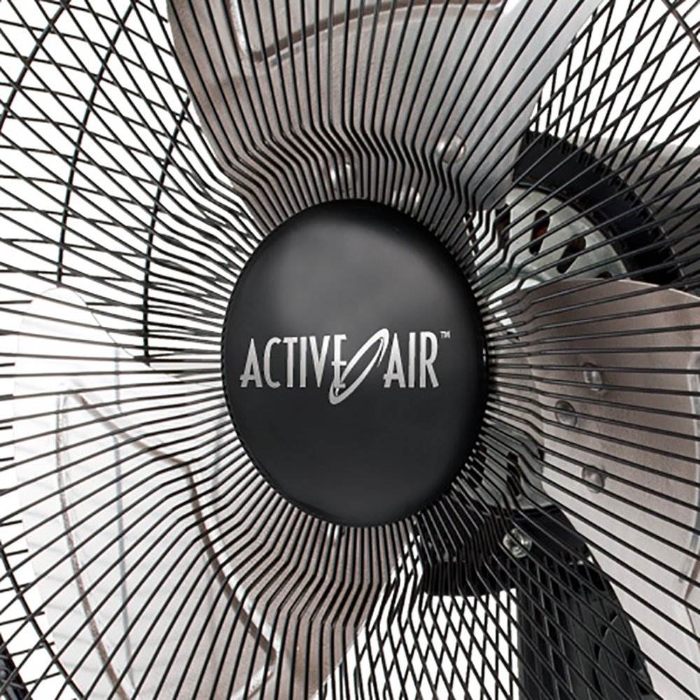 Active Air ACFW16HDB Heavy-Duty 16 Inch 3 Speed Metal Wall Mount Tilting Fan (3)