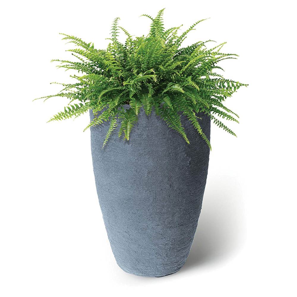 Algreen Products 87303 Athena 28.5" Self-Watering Flower Pot & Planter, Charcoal