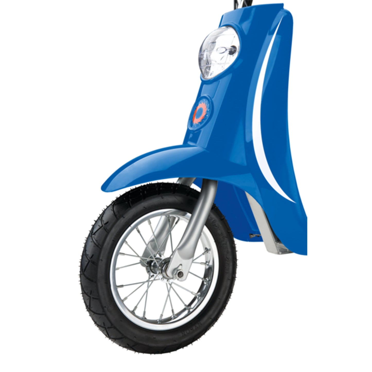 Razor Pocket Mod Miniature Euro 24V Electric Kids Ride On Retro Scooter, Blue