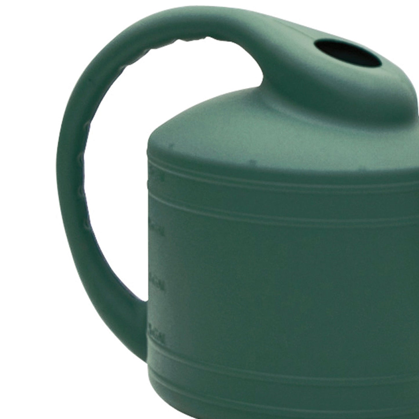 Southern Patio Large 2 Gallon Plastic Rainfall Garden Plant Watering Can, Green