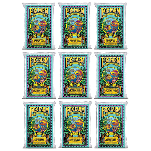 Foxfarm Ocean Forest Garden Potting Soil Bags 6.3-6.8 pH, 1.5 Cubic Feet, 9 Pack