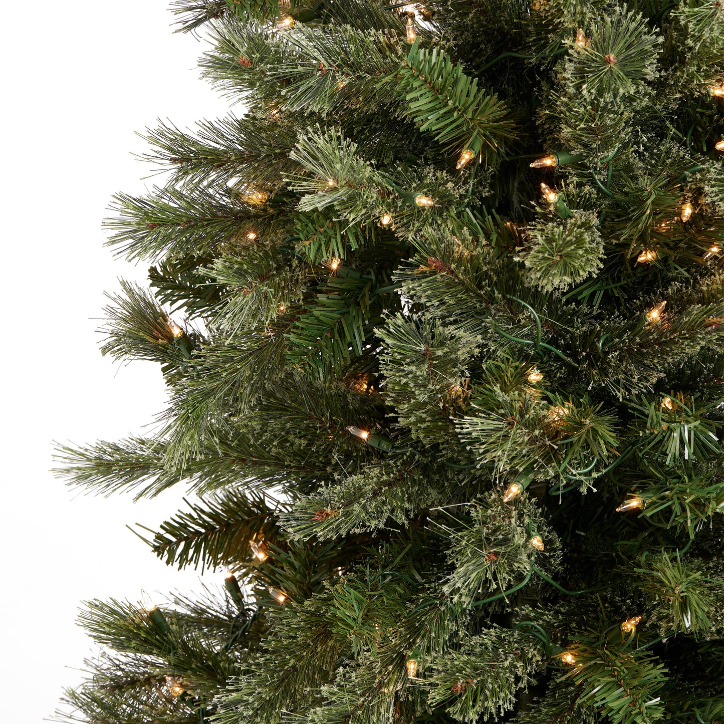 Home Heritage Stanley 9' Pine Artificial Christmas Tree, PreLit 500 Clear Lights