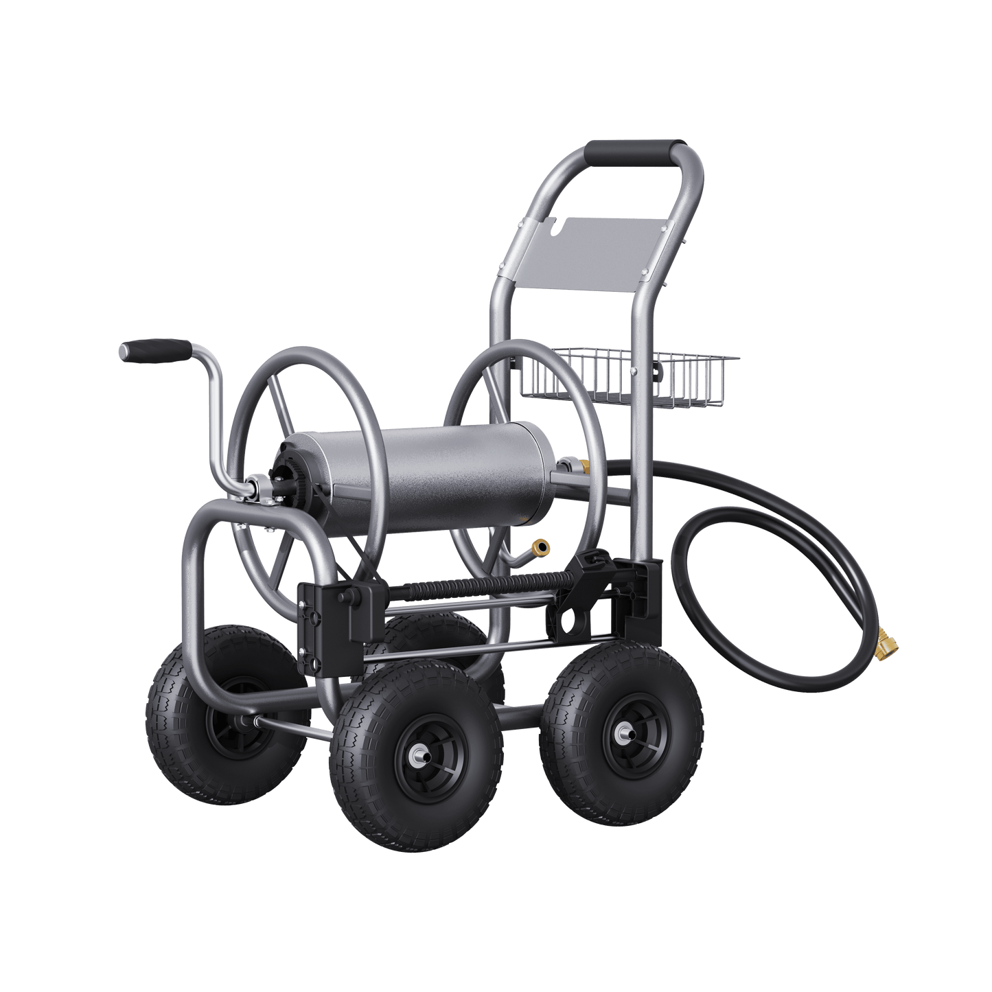 Garden Hose Reel Cart-4 Wheels