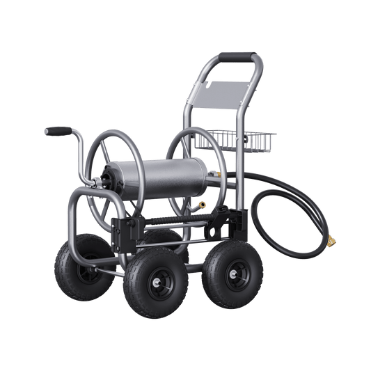 Garden Hose Reel Cart-4 Wheels