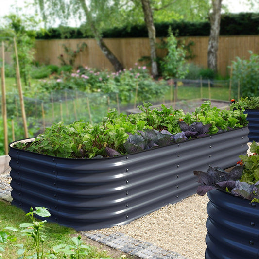 Olle Galvanized Raised Garden Bed