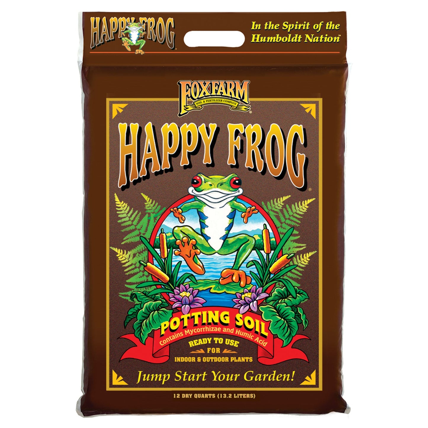 FoxFarm Happy Frog Nutrient and Ocean Forest Garden Potting Soil Mix (2 Pack)