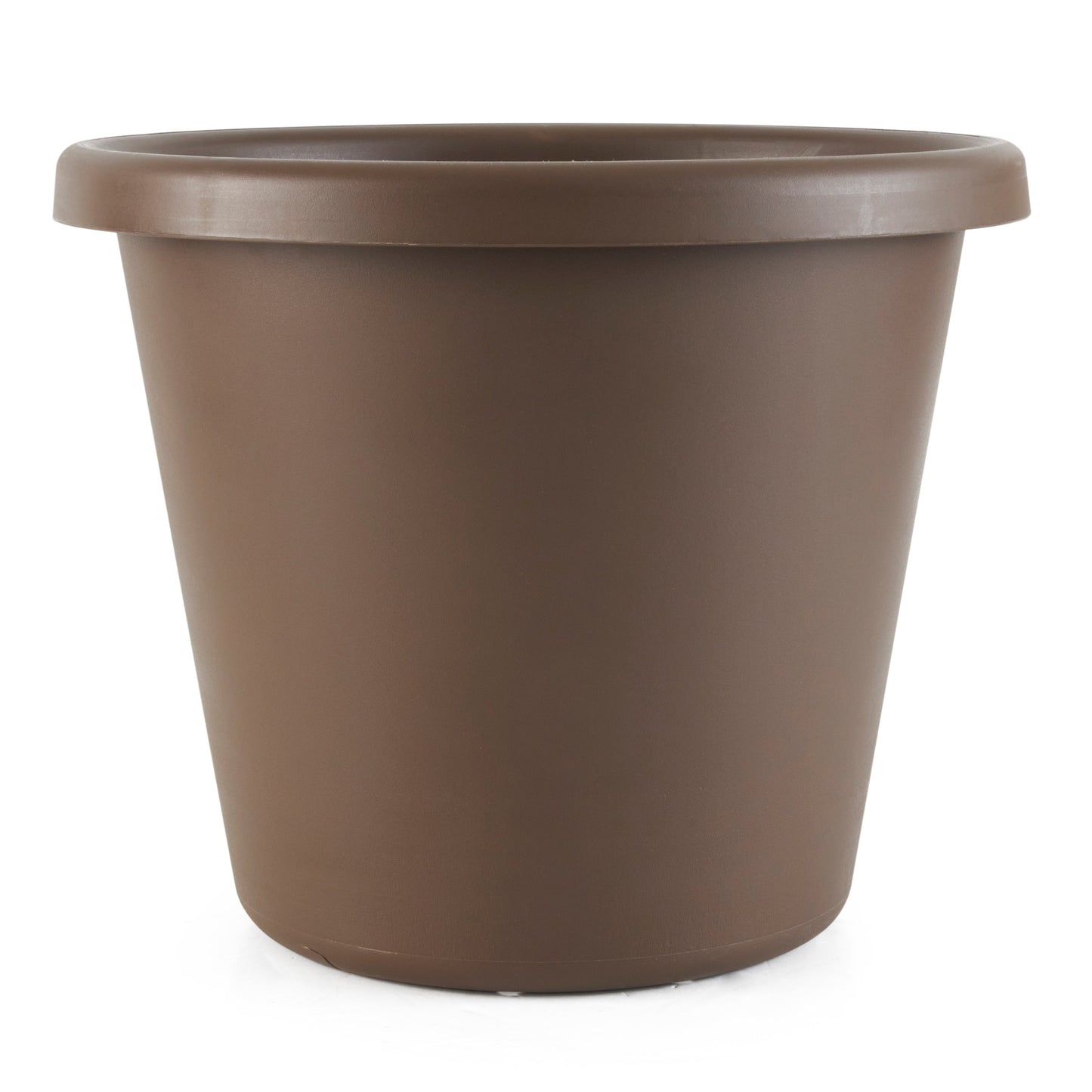 The HC Companies 14 Inch Indoor or Outdoor Classic Flower Pot Planter, Chocolate