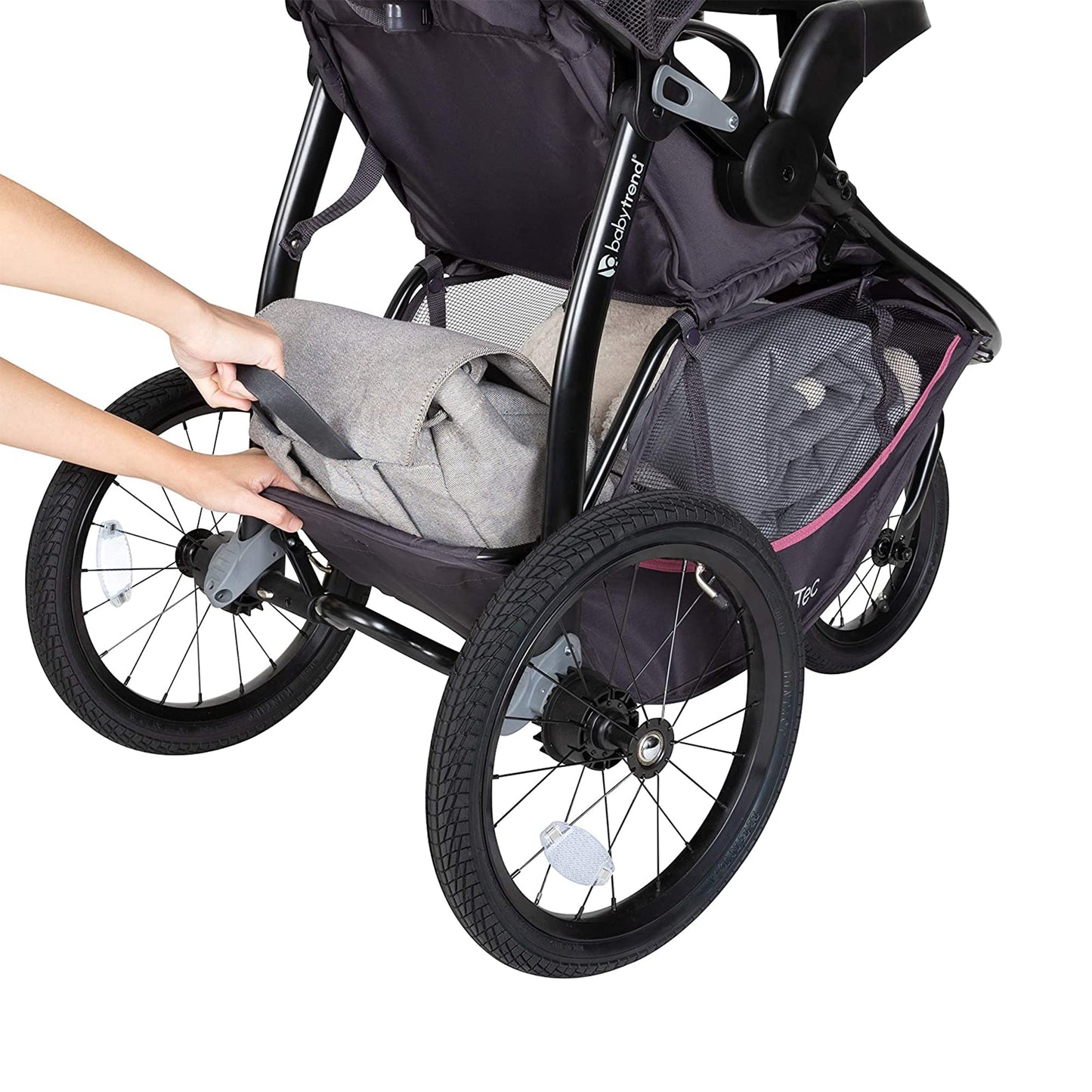 Baby Trend Expedition Race Tec Jogger Toddler Baby Foldable Stroller, Cassis