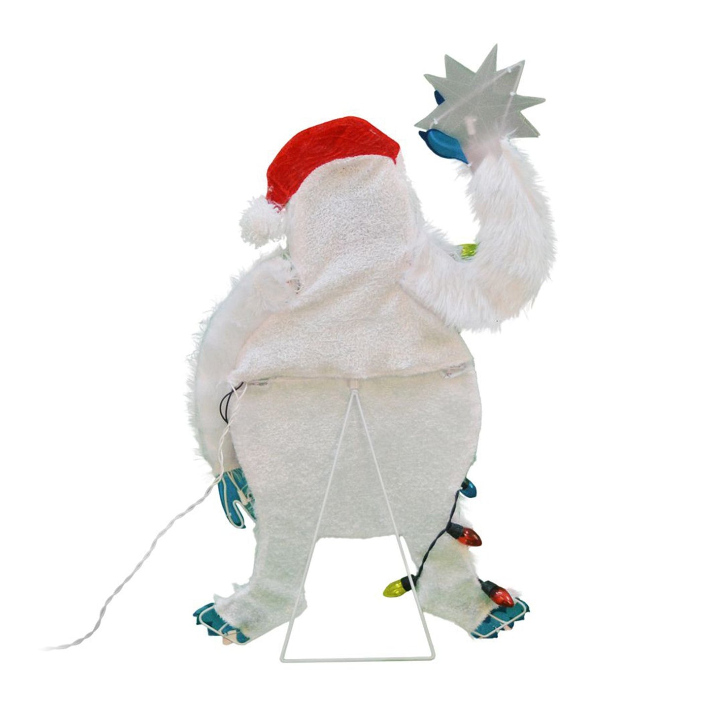 ProductWorks 32 Inch Bumble Pre-Lit Christmas Yard Ornament Holiday Decoration