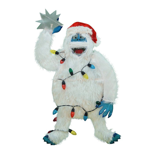 ProductWorks 32 Inch Bumble Pre-Lit Christmas Yard Ornament Holiday Decoration