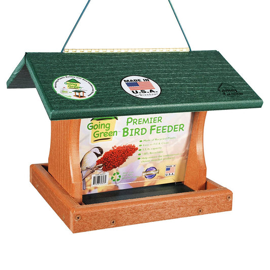 Woodlink Going Green Hanging Mount Backyard Large Premier Wild Bird Ranch Feeder