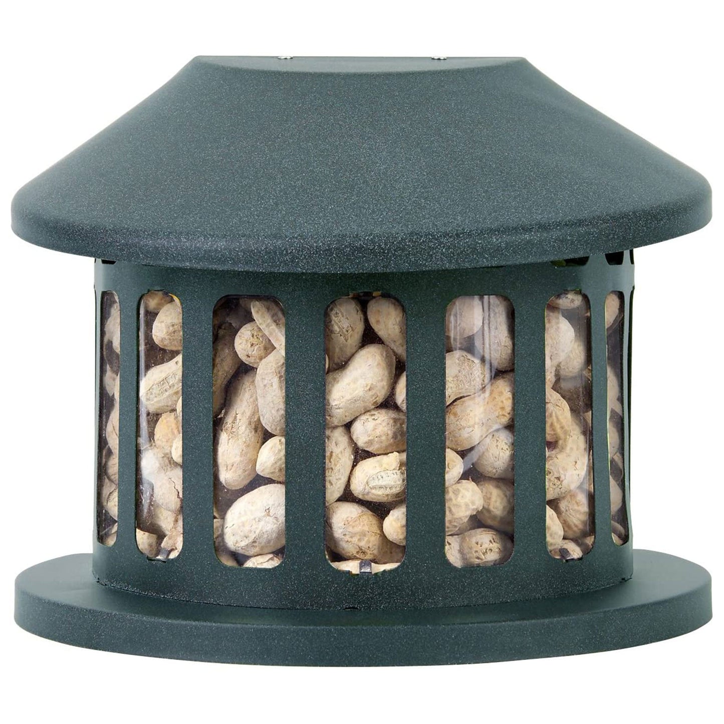 Woodlink Alloy Steel Hanging Squirrel Diner 2 Feeder for Gardens and Backyards