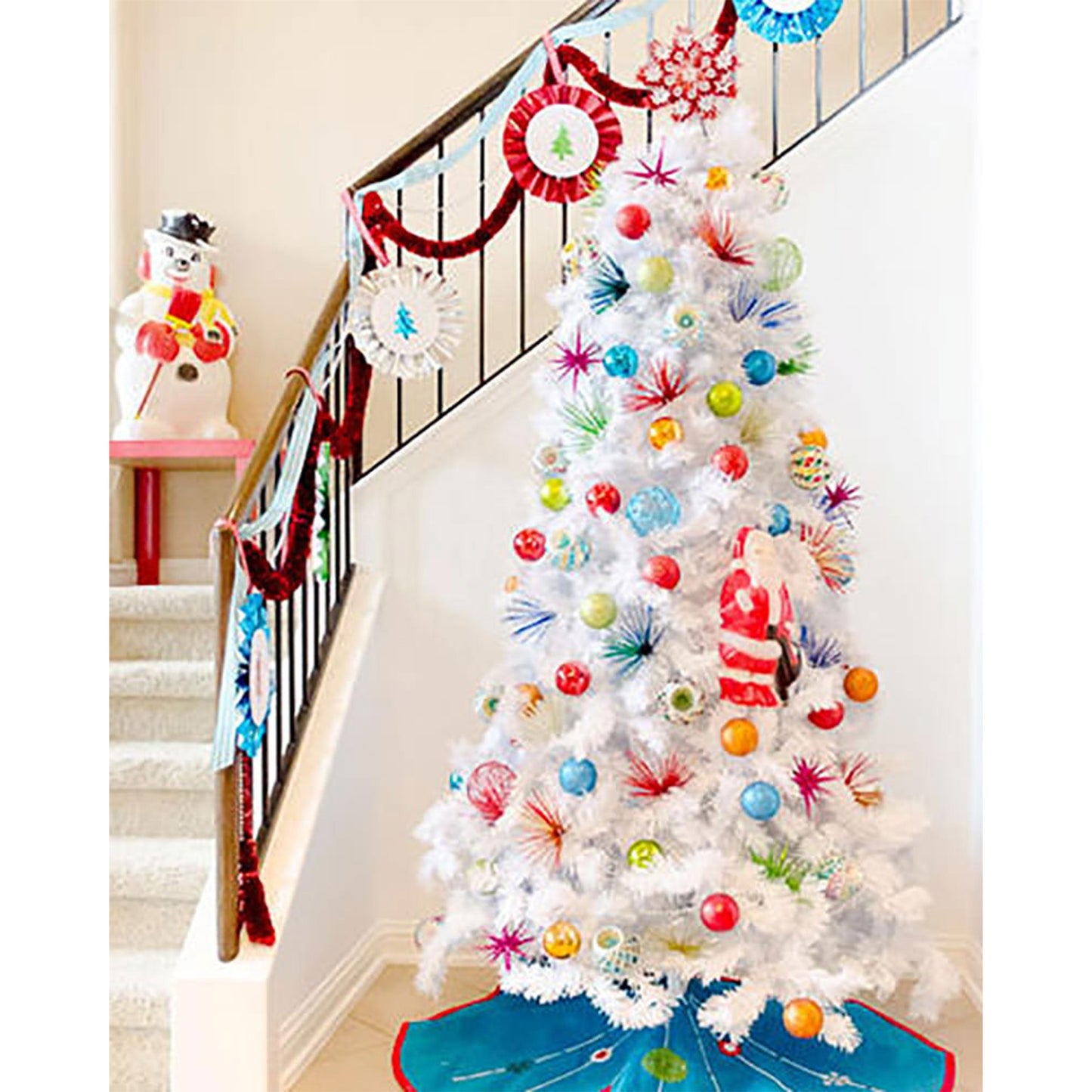 Treetopia Winter White 6 Foot Full Artificial Unlit Christmas Holiday Tree