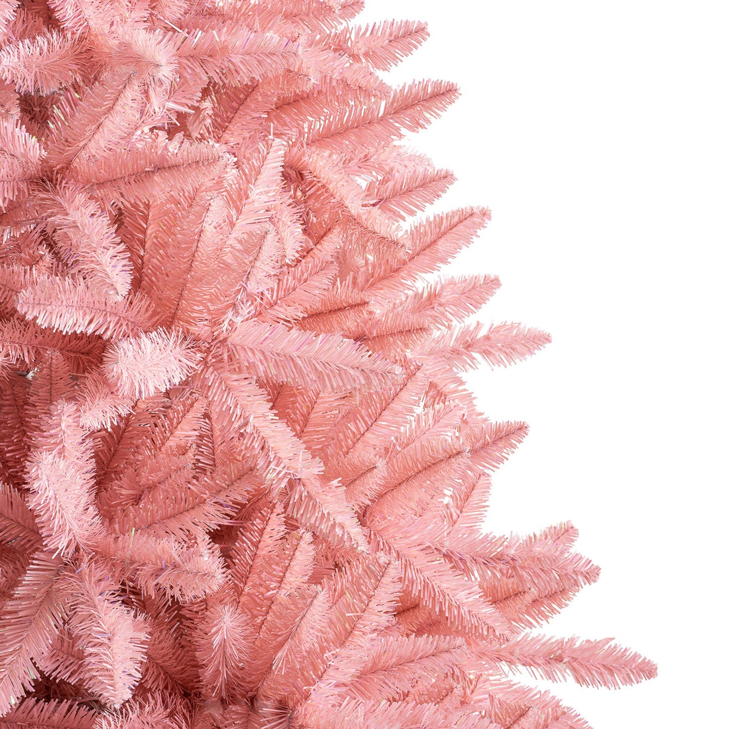 Treetopia Luxe La Vie En Rose 6 Foot Artificial Full Prelit Christmas Tree