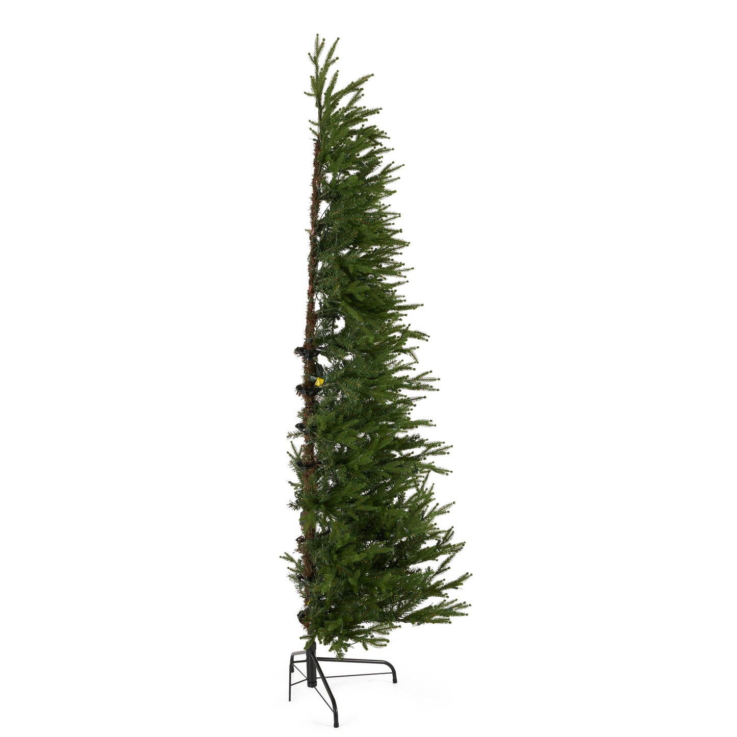 National Tree Company Montgomery 6.5' Prelit Half Christmas Tree 300 Clear Light