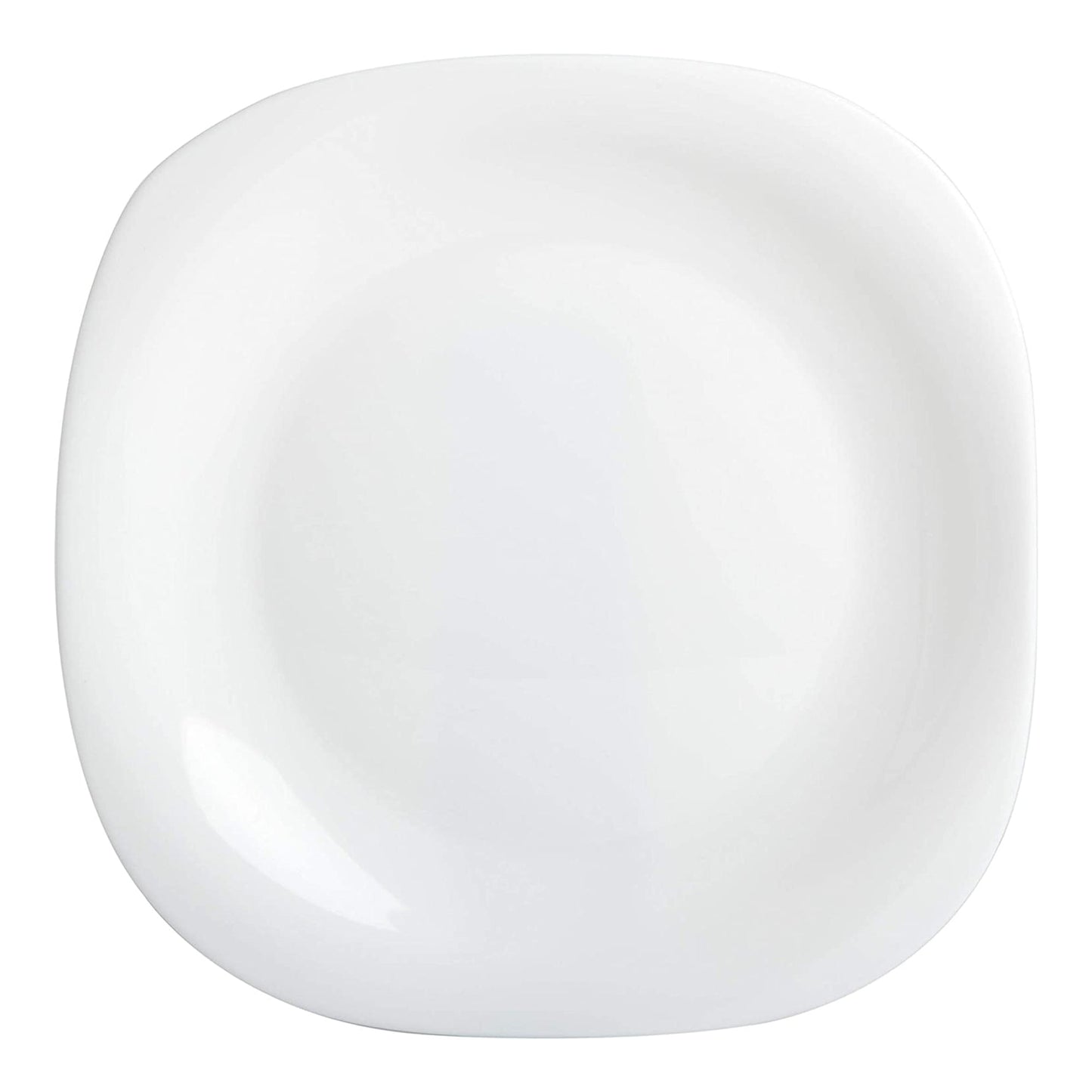 Gibson Home Break and Chip Resistant Square Dinnerware Set, Service for 6, Opal