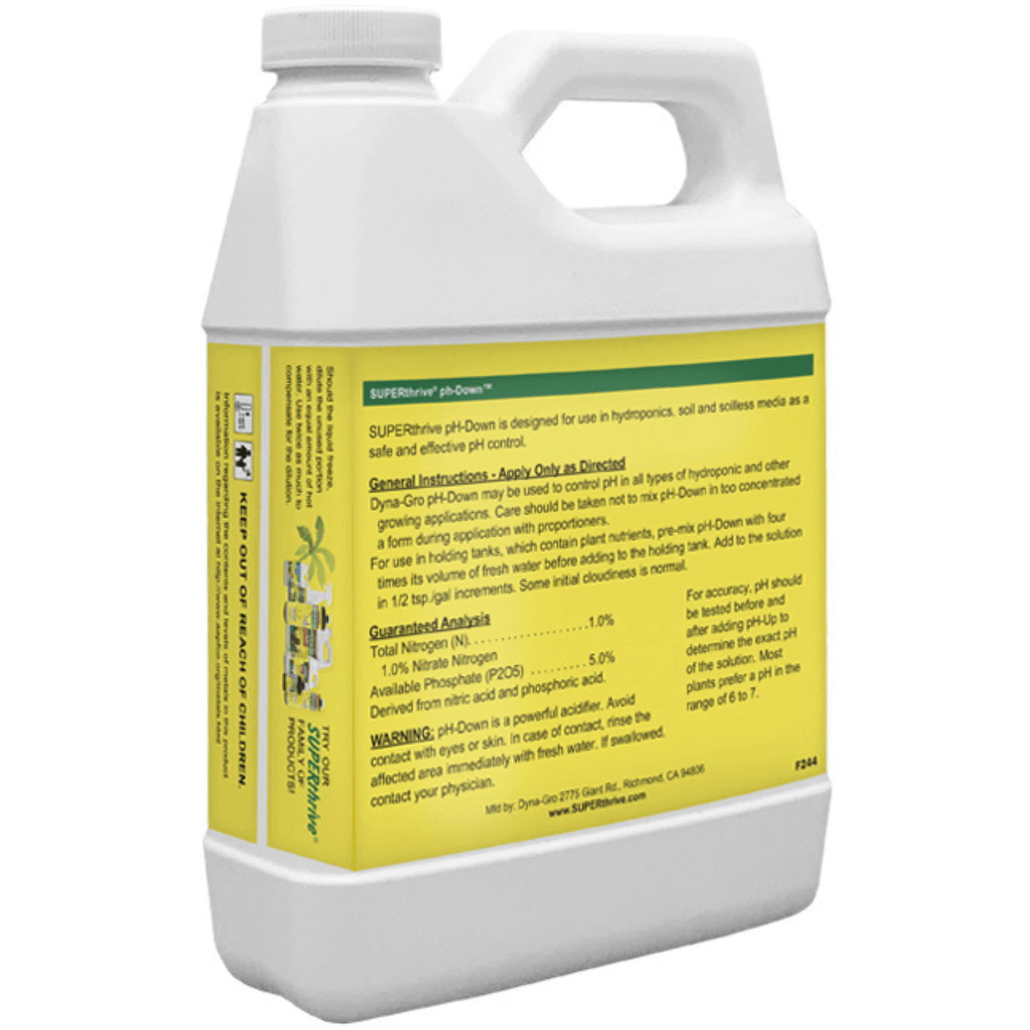 Dyna-Gro SUPERthrive pH-Down - 1 Quart