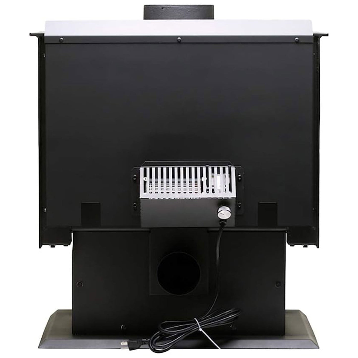 Ashley Hearth Products 2,000 Square Feet 89,000 BTUs Pedestal Wood Stove, Black