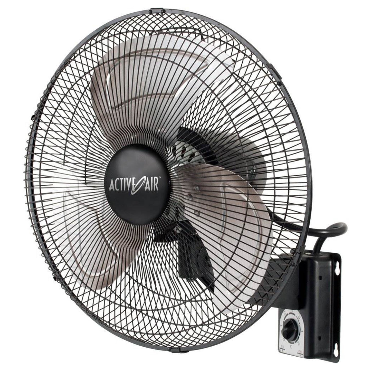 Hydrofarm 16" Oscillating Tilt Fan & Active Air 8" Clip On Brushless Motor Fan