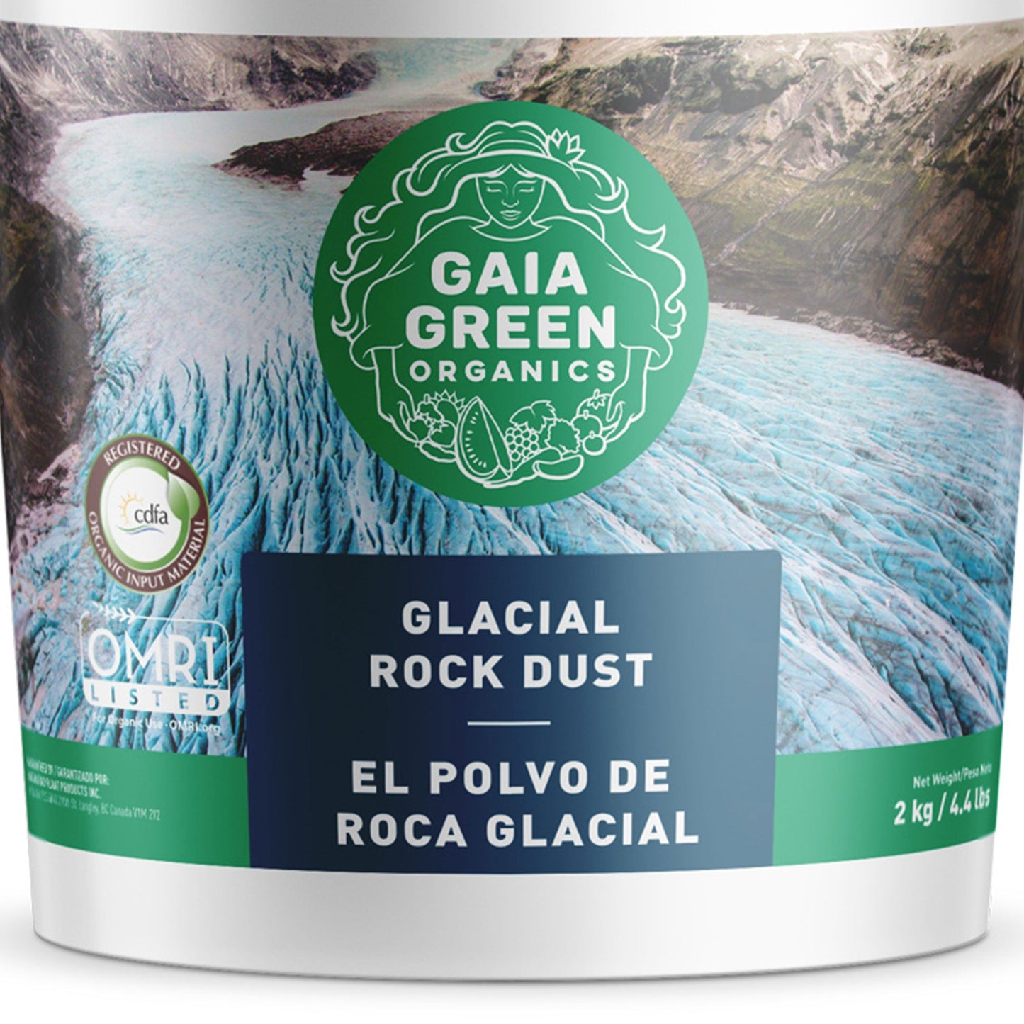 GAIA GREEN Organics Glacial Rock Dust Natural Mineral Soil Supplement, 2 kg