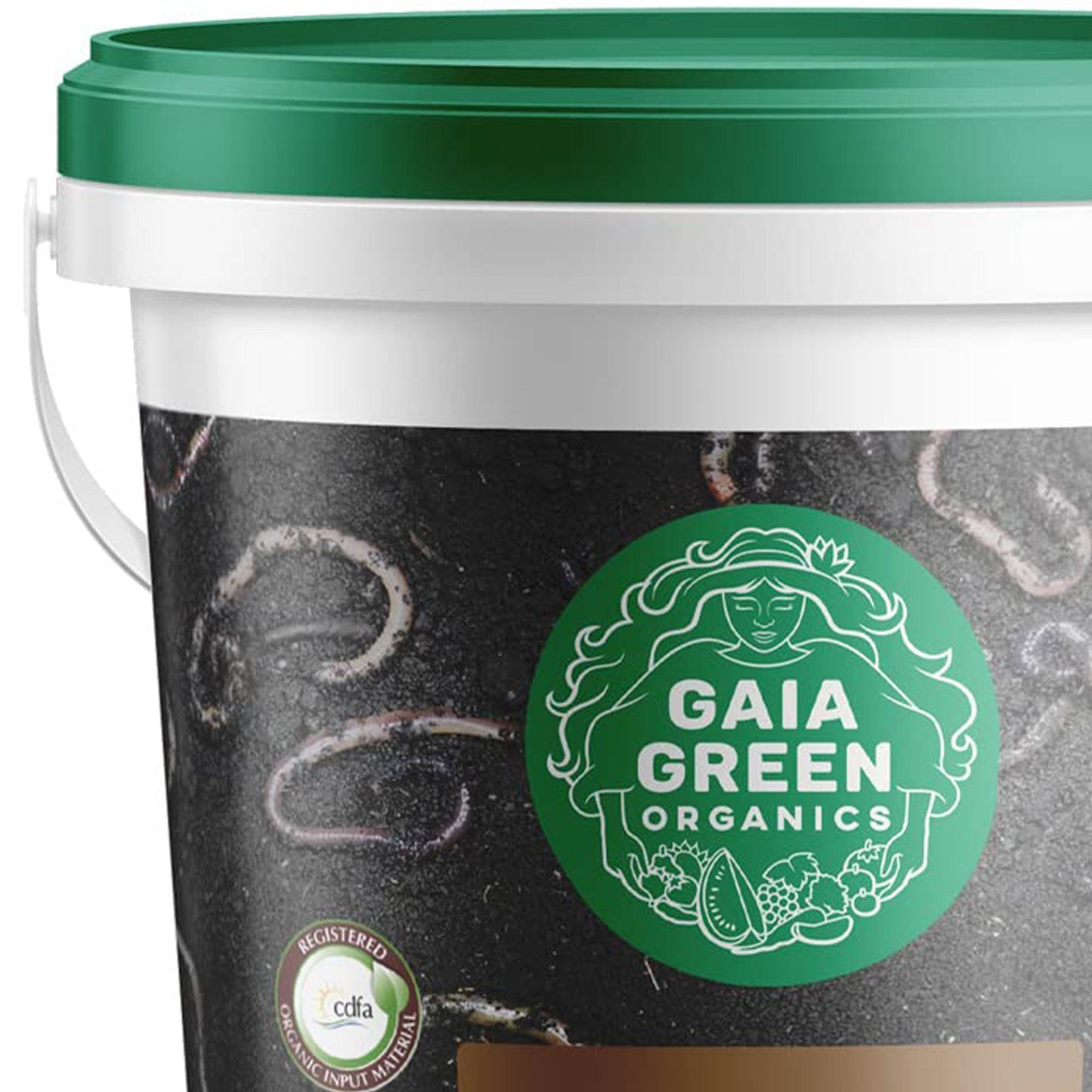 GAIA GREEN 2 Liters All Purpose Worm Castings Powder for Improved Soil Quality