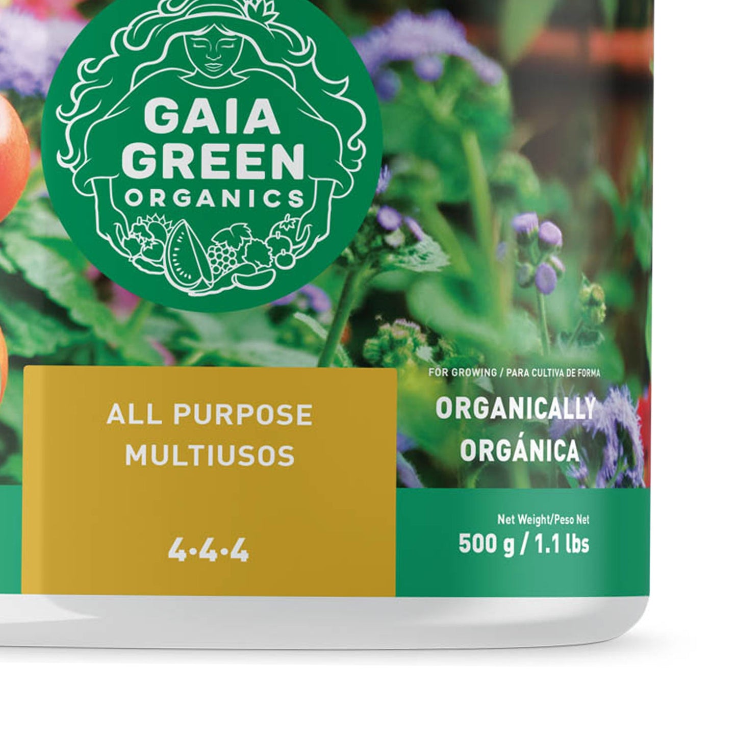 GAIA GREEN GAGAP500GCA All Purpose Plant Food for Resilient Crop Growth, 500 G