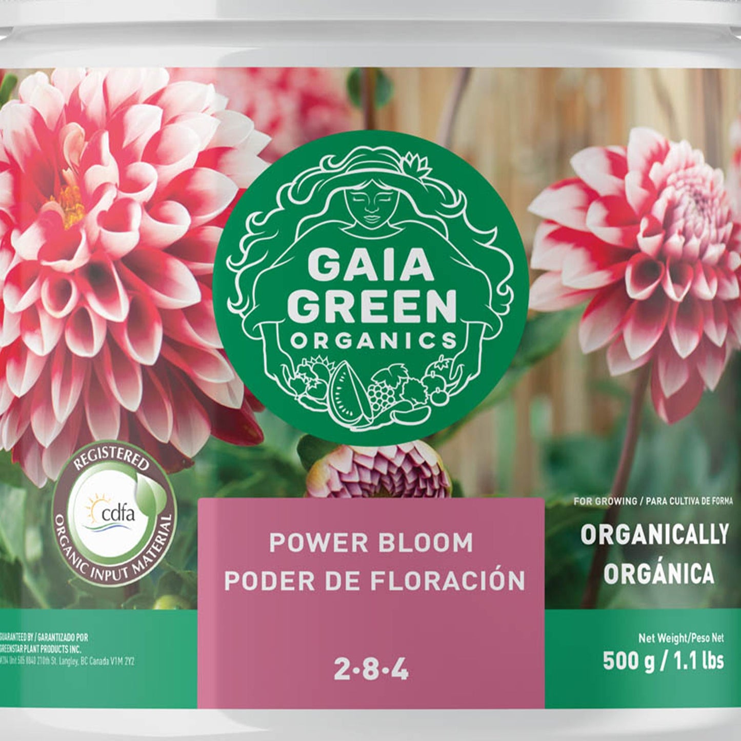 GAIA GREEN 500 G Power Bloom for Root Development, Flowering & Fruiting Plants