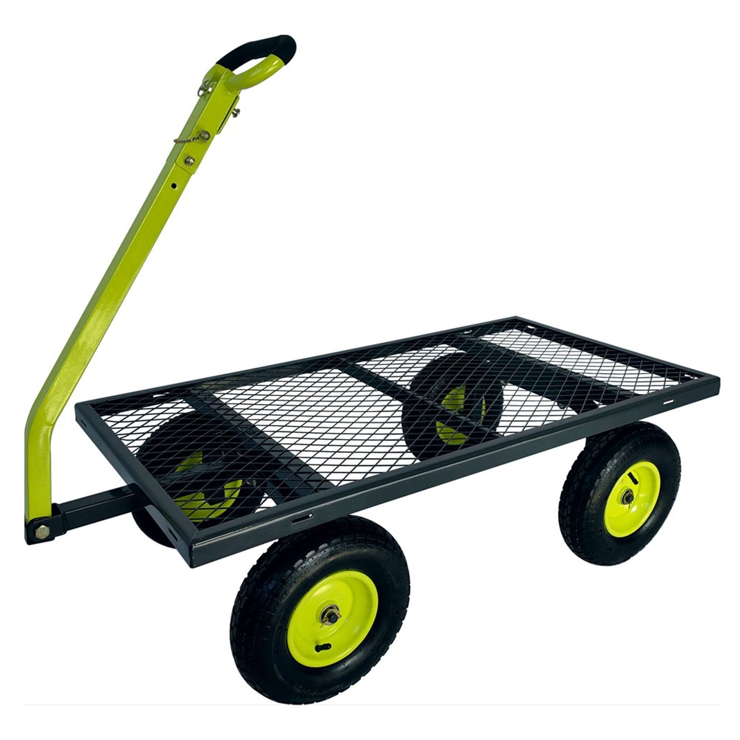 Yard Tuff 3-in-1 Dual Side Dump Wagon with Fold Down Sides and 1000 lb. Capacity