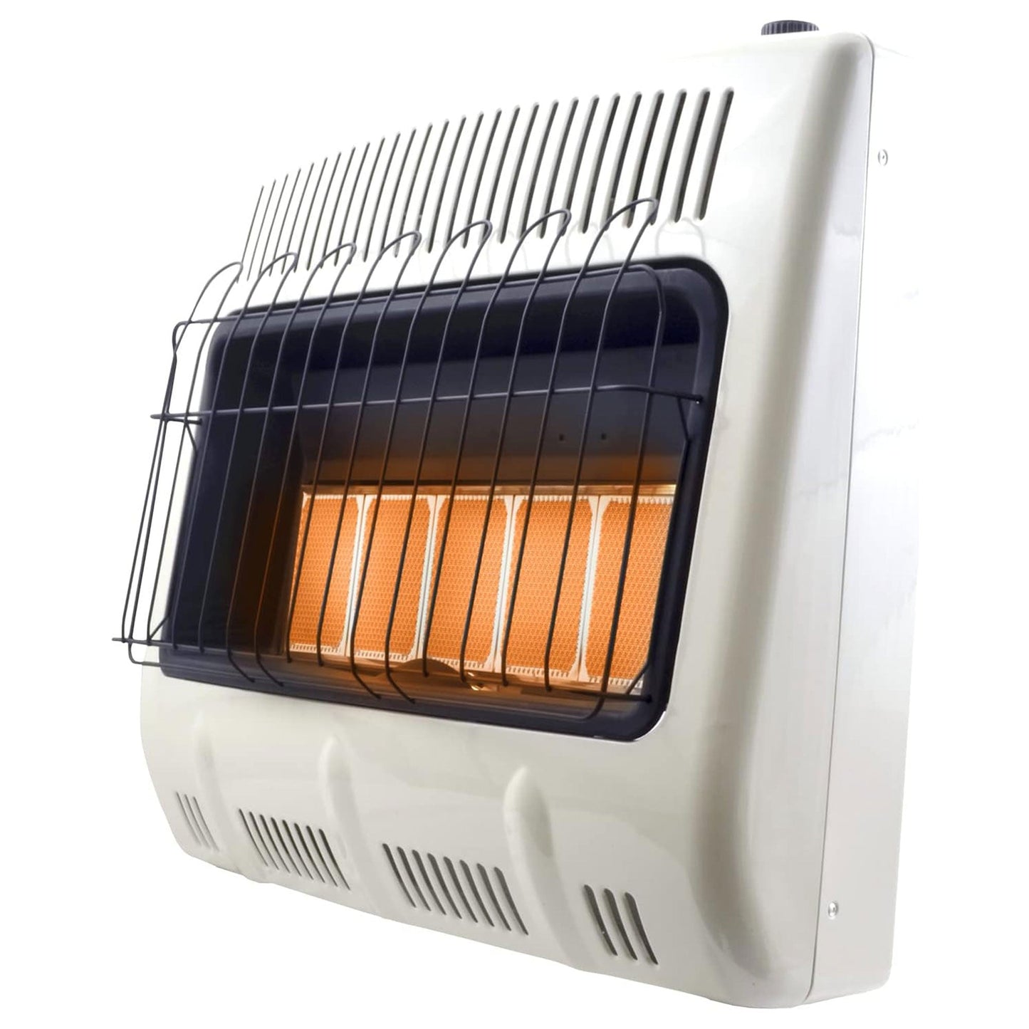 Mr. Heater 30,000 BTU Vent Free Radiant Dual Fuel Heater with Thermostat Control