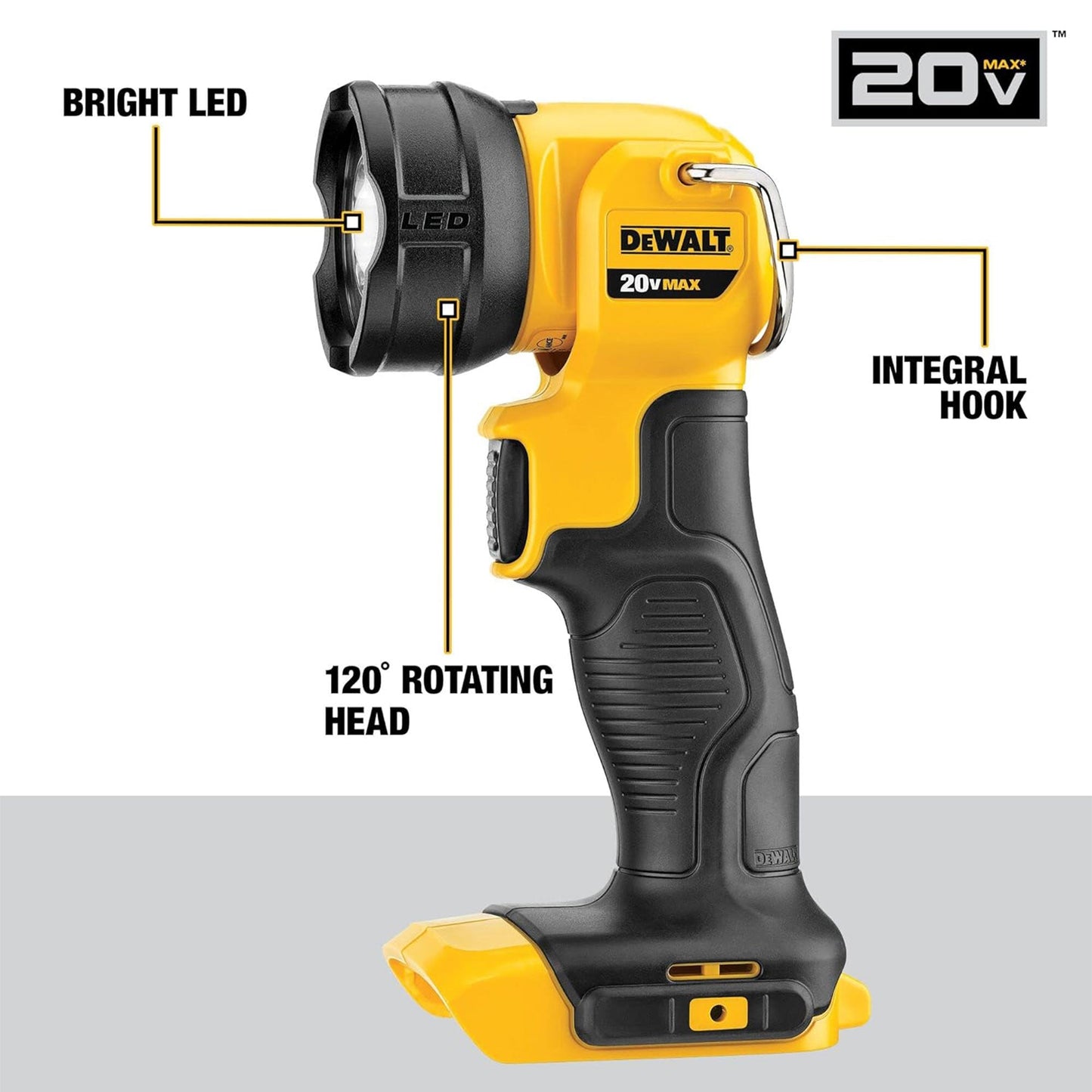 DeWalt 20V MAX 4 Tool Combo Kit w/ Reciprocating & Circular Saws & LED Worklight