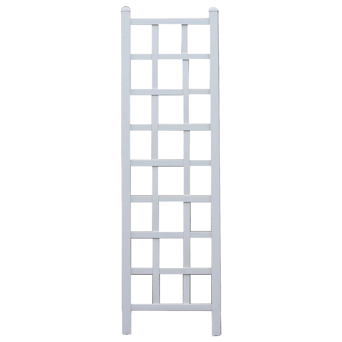 Dura-Trel Providence 22 x 75 Inch PVC Vinyl Outdoor Garden Patio Trellis, White