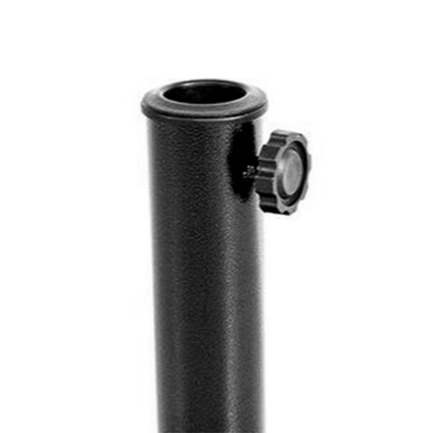 Four Seasons Courtyard 18 Inch Umbrella Base Fits Up To 2" Umbrella Pole, Black