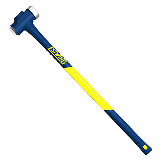 Estwing 8 Pound Head Hard Face Sledge Hammer with 36 Inch Fiberglass Handle