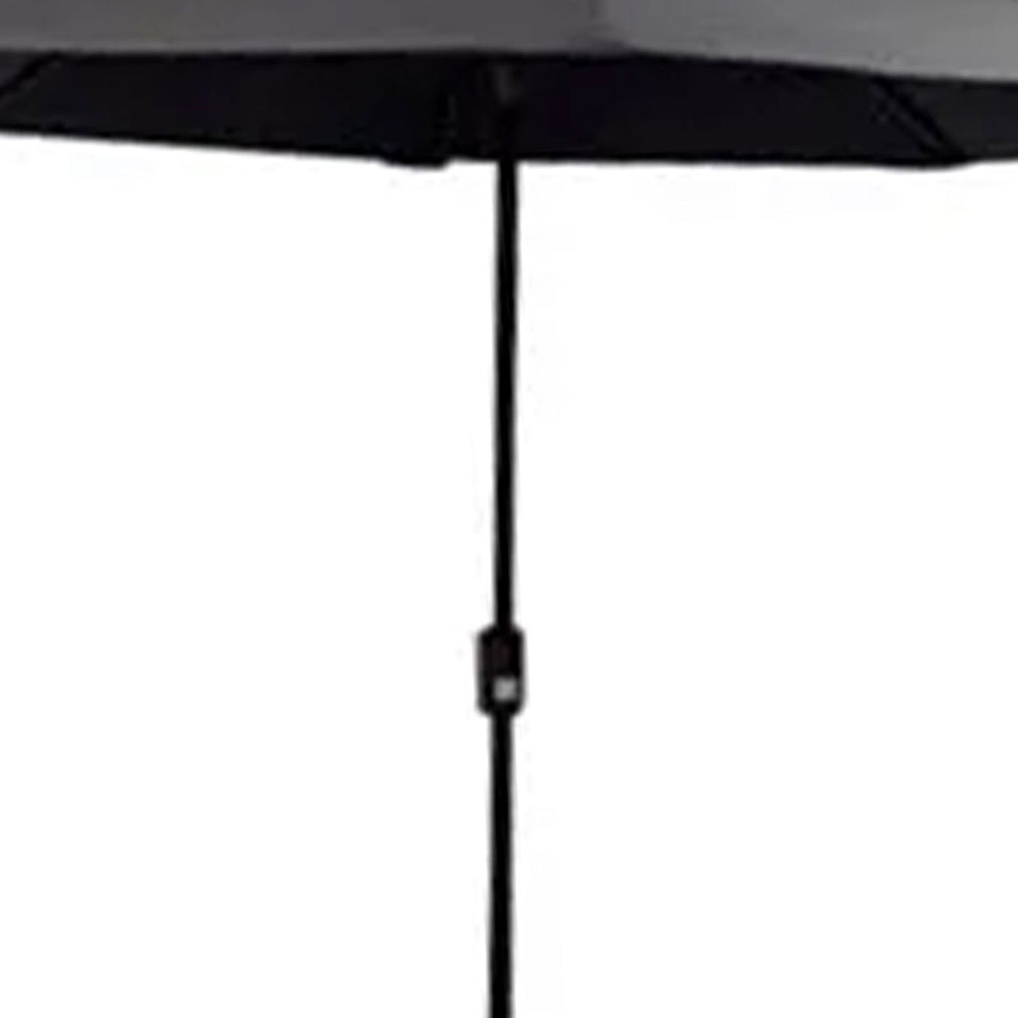 Four Seasons Courtyard Canmore 9 Foot Outdoor Patio Market Umbrella, Gray