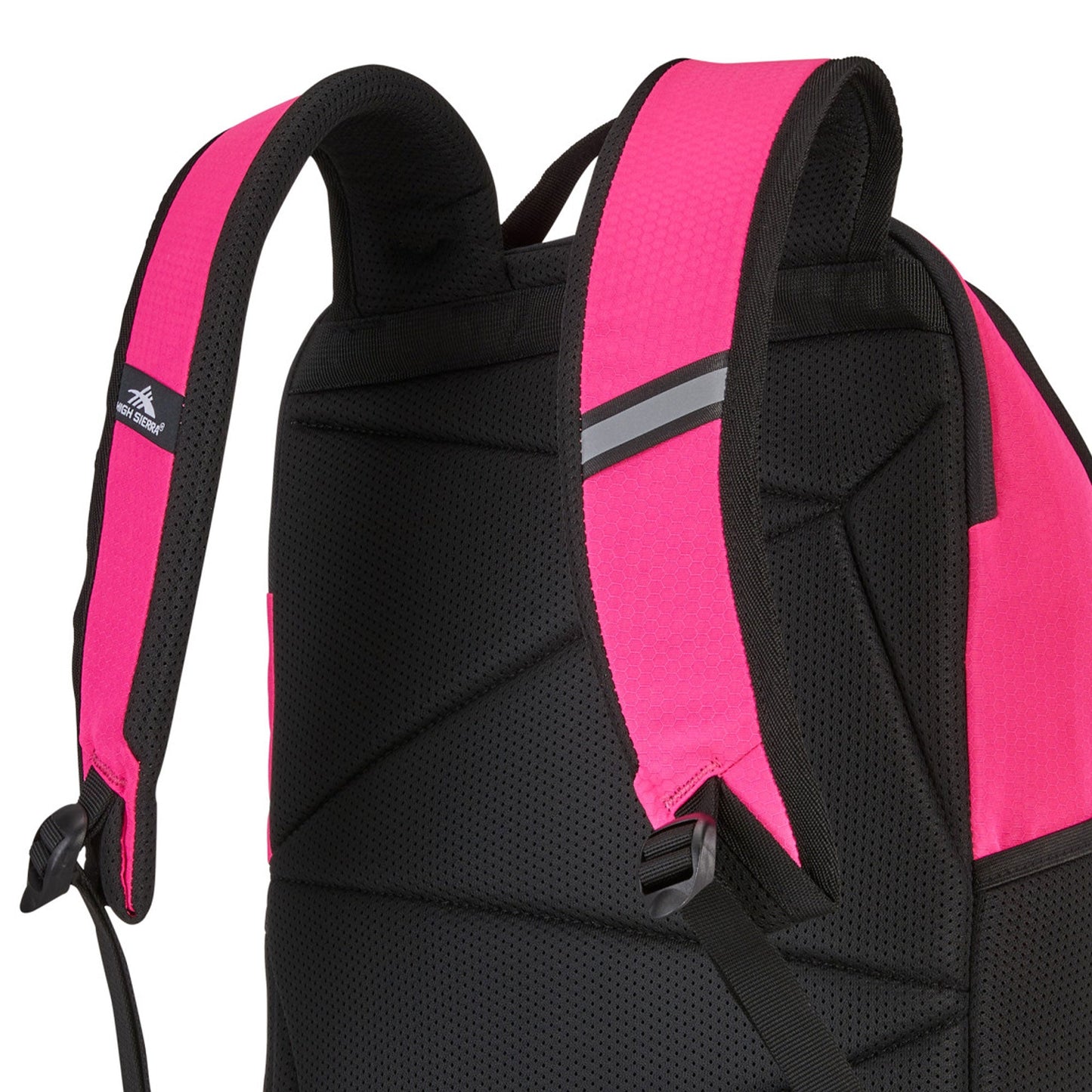 High Sierra Swoop Backpack, Bookbag Fits most 17” Laptops,30L Capacity, Flamingo