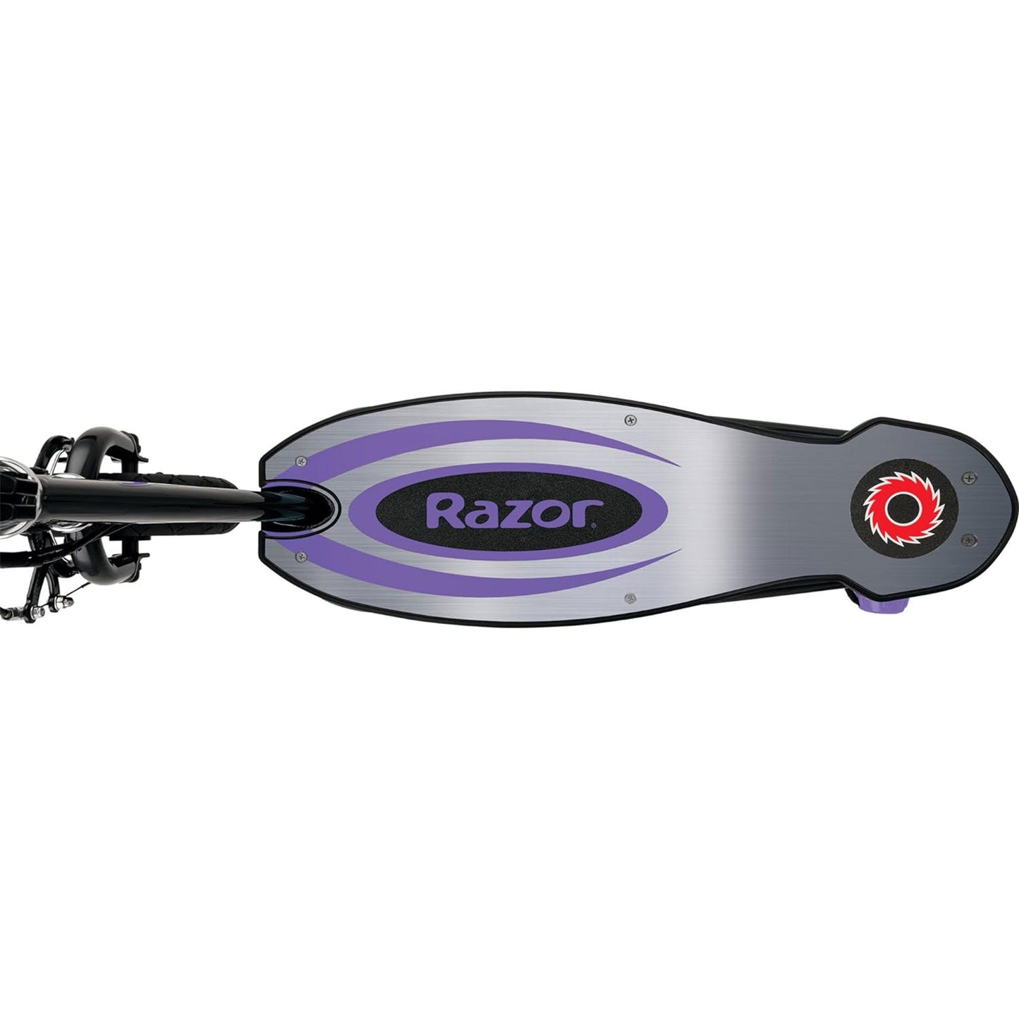 Razor Power Core E100 Electric Scooter with Aluminum Deck and Hand Brake, Purple