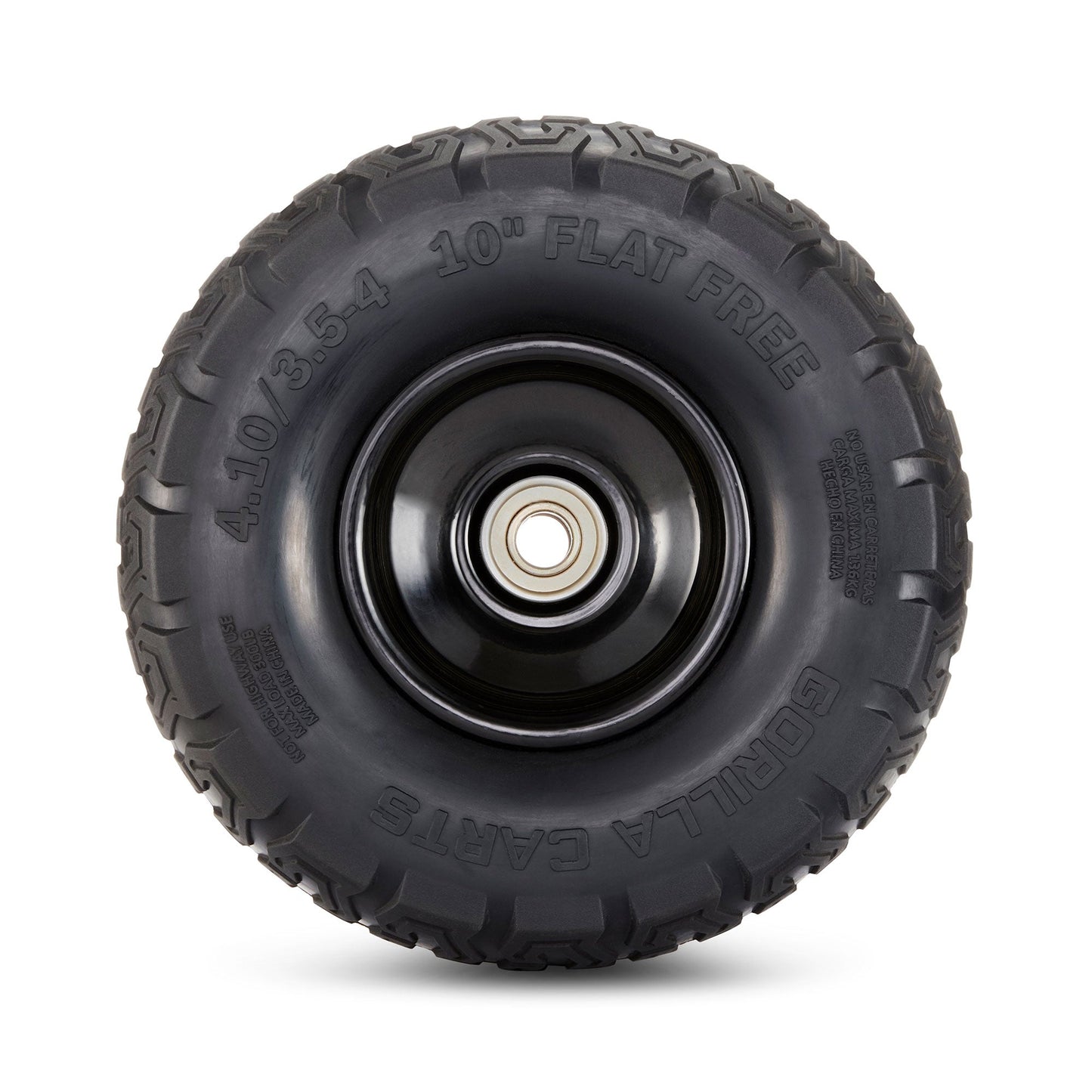 Gorilla Carts 10" No Flat Replacement Tire for Utility Carts GCG-4 & GCG-2140