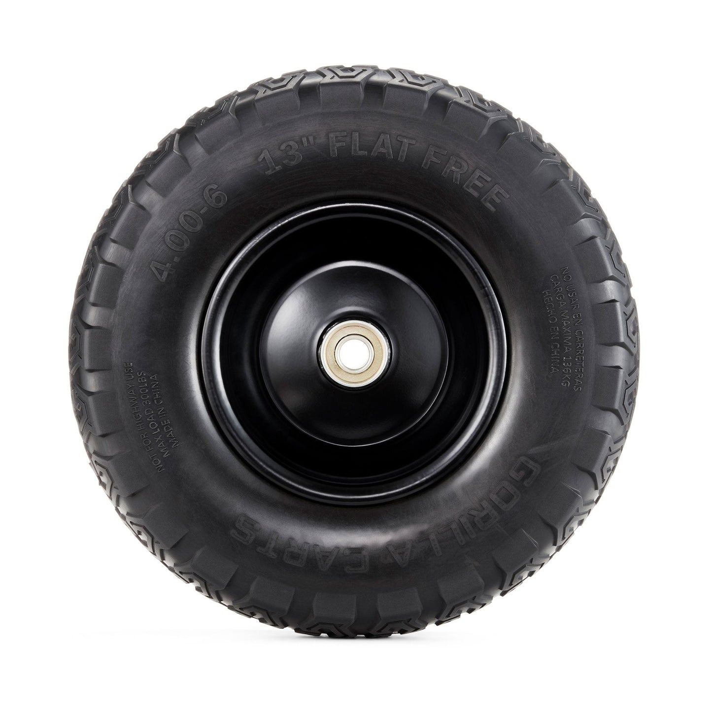 Gorilla Carts 13" No Flat Replacement Tire for Utility Carts GCG-7 & GCG-1200