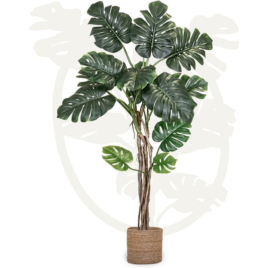 Maia Shop Artificial Monstera Tropical Palm Tree Home Decoration, 72 Inches