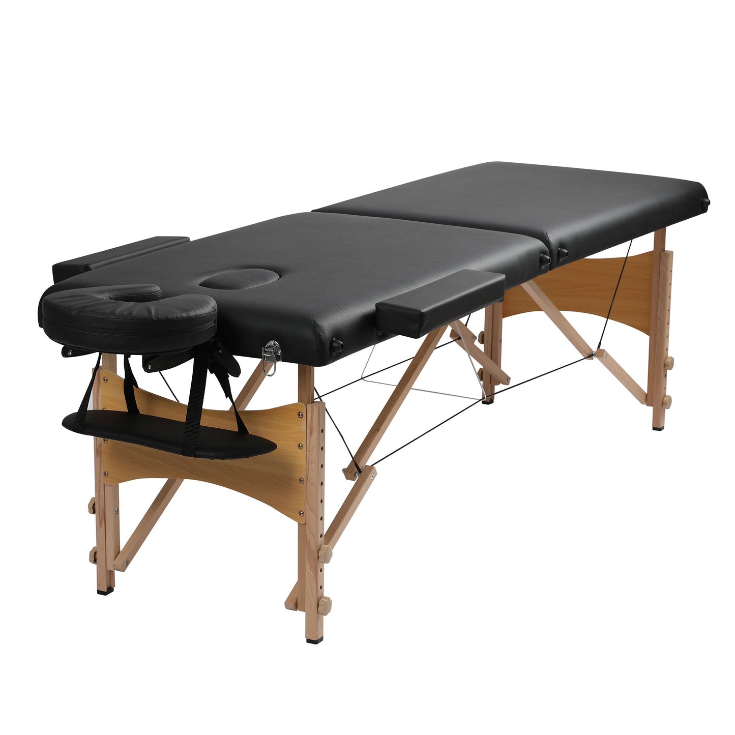 HolaHatha Portable Adjustable Professional Massage Table with Carrying Case