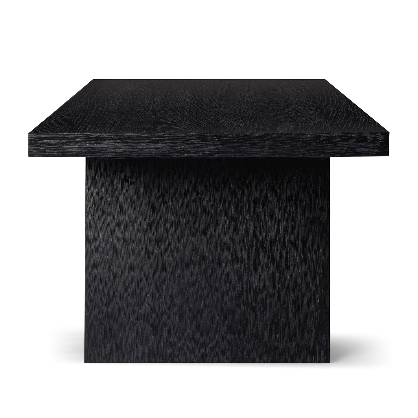 MARCELLA CONTEMPORARY WOODEN COFFEE TABLE IN AGED BLACK