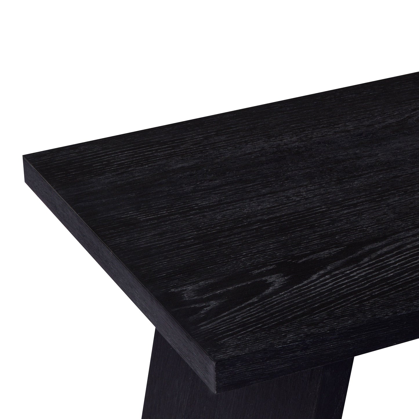 MARCELLA CONTEMPORARY WOODEN COFFEE TABLE IN AGED BLACK