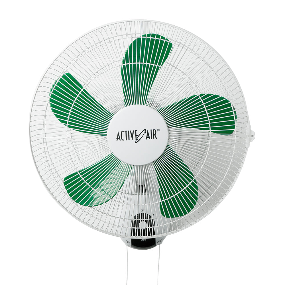 Hydrofarm Active Air 16 Inch 3-Speed Mountable Oscillating Hydroponic Grow Fan