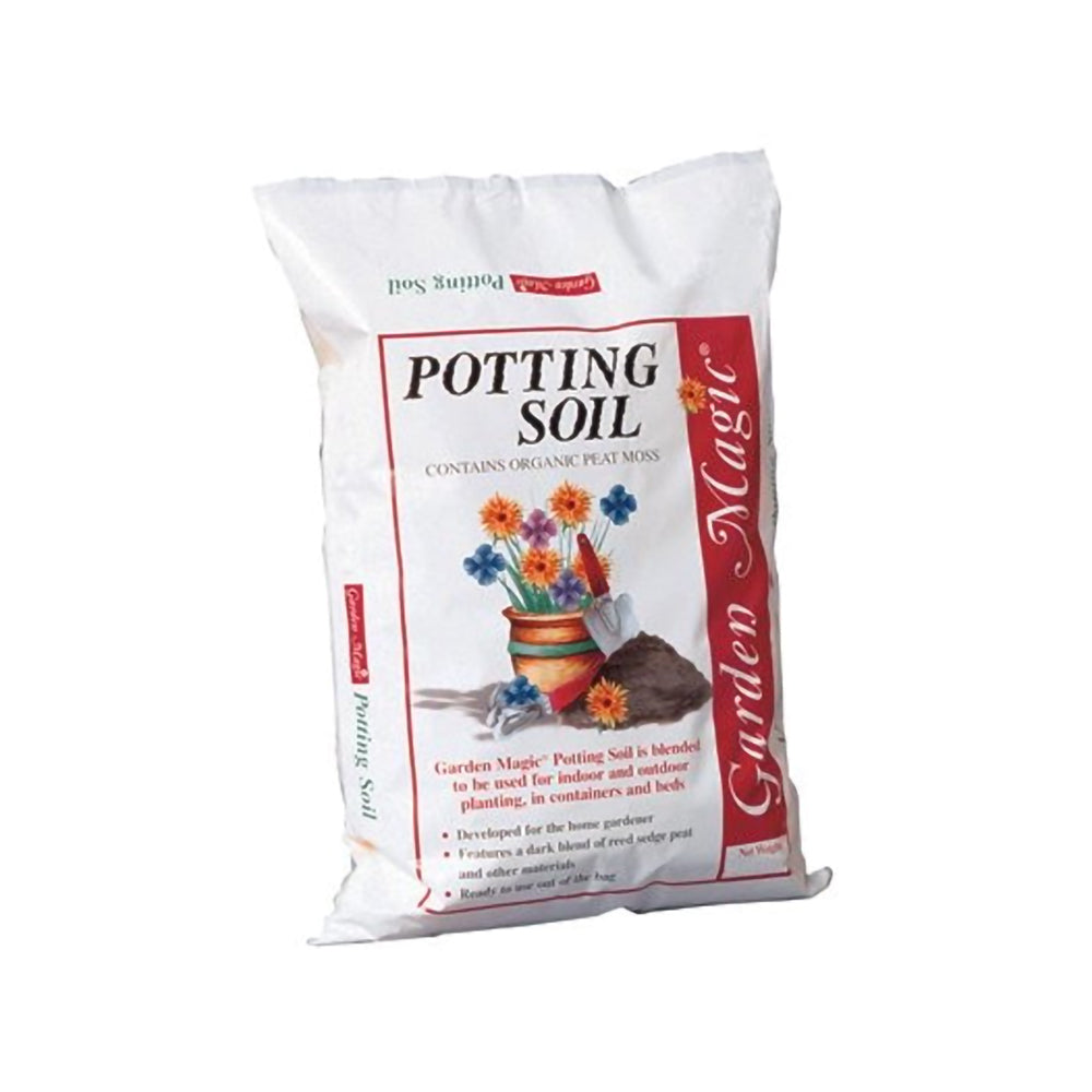 Michigan Peat 5720 Garden Magic Potting Soil Mix, 20 Pound Bag (2 pack)