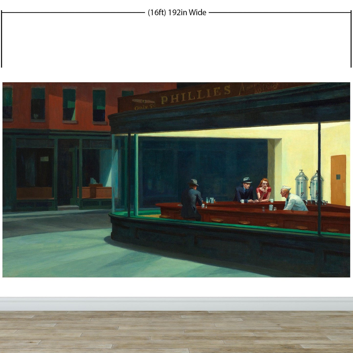 Nighthawks Painting Wallpaper. Painting by Edward Hopper. #6654