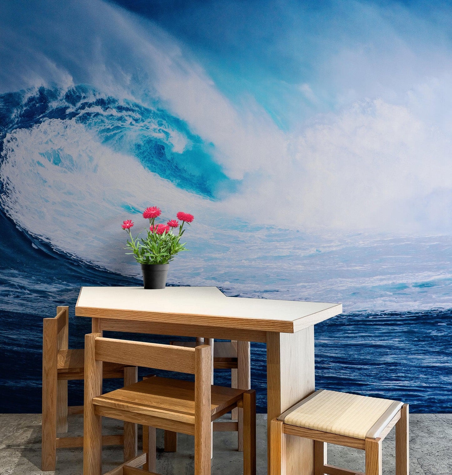 Big Wave Wallpaper. Surf Ocean Wave Wall Mural. #6670